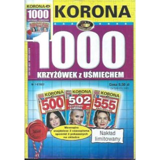 1000 krzyżówek z uśmiechem Korona 7-8/2022