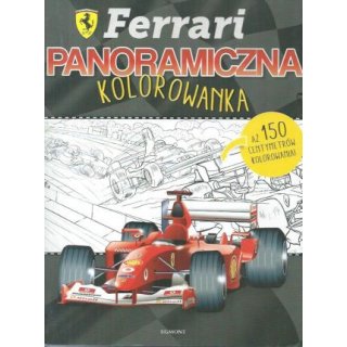 Ferrari panoramiczna kolorowanka nr 6/2022