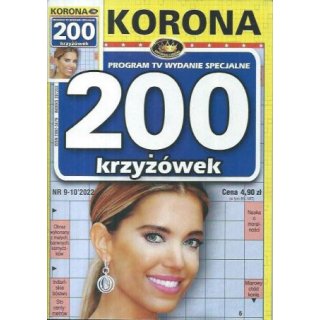 200 krzyżówek Program TV WS Korona 9-10/2022