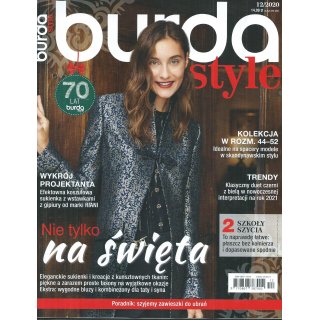 Burda Style 12/2020 Nie tylko na święta + wykroje