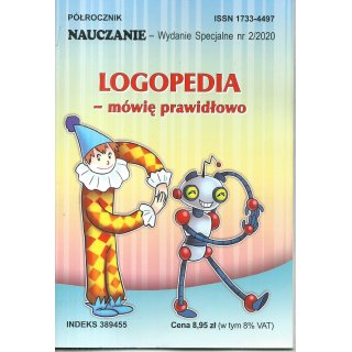 Logopedia Mówię Poprawnie; Półrocznik; Nauczanie - Wydanie Specjalne 2/2020