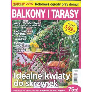 Balkony i tarasy Przepis Na Ogród Ekstra 2/2022