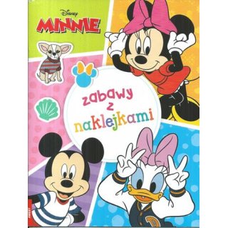 Minnie Disney nr 12 - zabawy z naklejkami