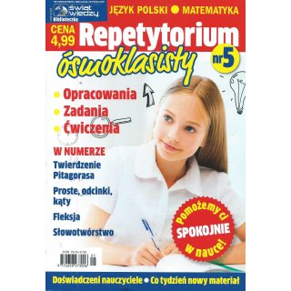 Repetytorium Ósmoklasisty - Język Polski, Matematyka; nr 5